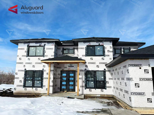 Modern & High-Performance Aluminum Windows & Doors for Idaho Homes | Aluguard Project Visit