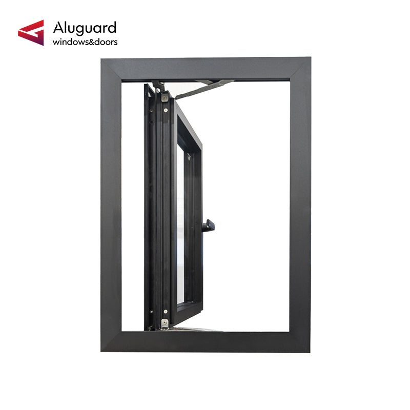 72 Minimalist Design Outward Opening Aluminum Casement Window System