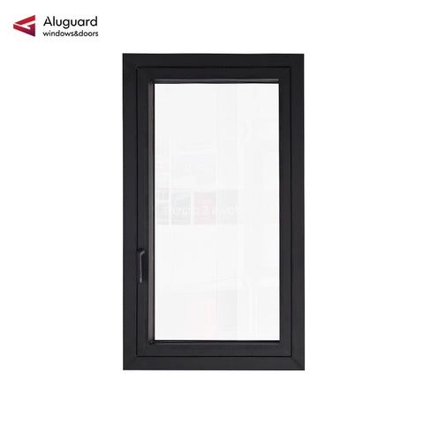 90 High-Performance Modern Dual Action Aluminum Window with Tilt & Turn Opening System