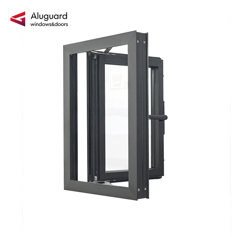 72 Minimalist Design Outward Opening Aluminum Casement Window System