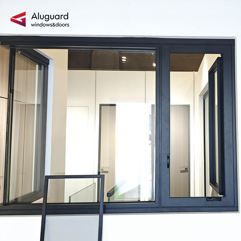 93 Modern Slim Frame Aluminum Crank Window System