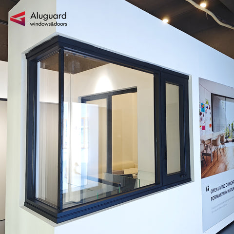 93 Modern Slim Frame Aluminum Crank Window System