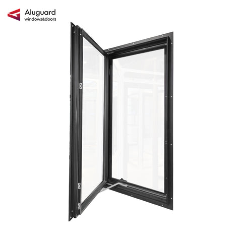 93 Modern Slim Frame Aluminum Crank Window System
