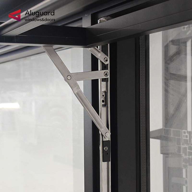 128 Luxury Minimalist Aluminum Sliding Window Design with Narrow Frame & Wide Viewing Area