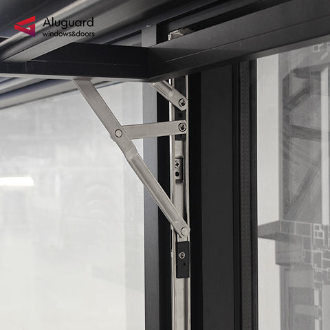 128 Luxury Minimalist Aluminum Sliding Window Design with Narrow Frame & Wide Viewing Area