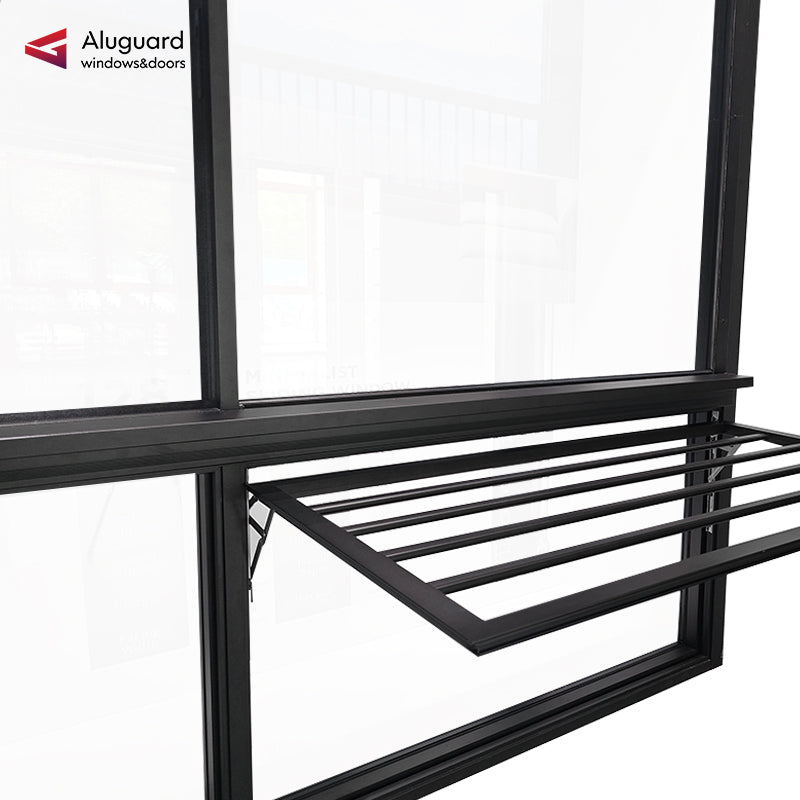 128 Luxury Minimalist Aluminum Sliding Window Design with Narrow Frame & Wide Viewing Area