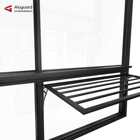 128 Luxury Minimalist Aluminum Sliding Window Design with Narrow Frame & Wide Viewing Area