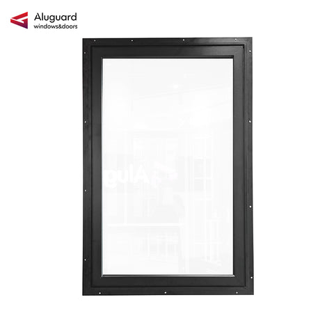 120 Customized Modern Aluminum Casement Window with Slim Frame & Large Glass Design