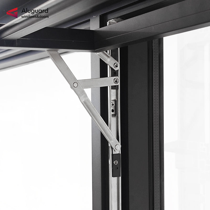128 Luxury Minimalist Aluminum Sliding Window Design with Narrow Frame & Wide Viewing Area