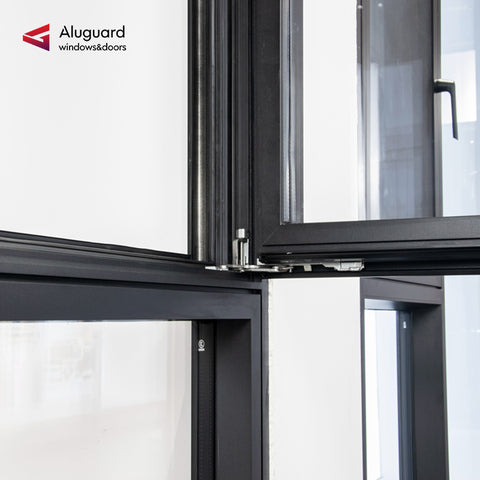 High-Performance Modern Dual Action Aluminum Window with Tilt & Turn Opening System