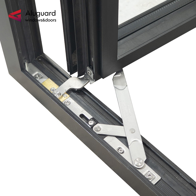 72 Minimalist Design Outward Opening Aluminum Casement Window System