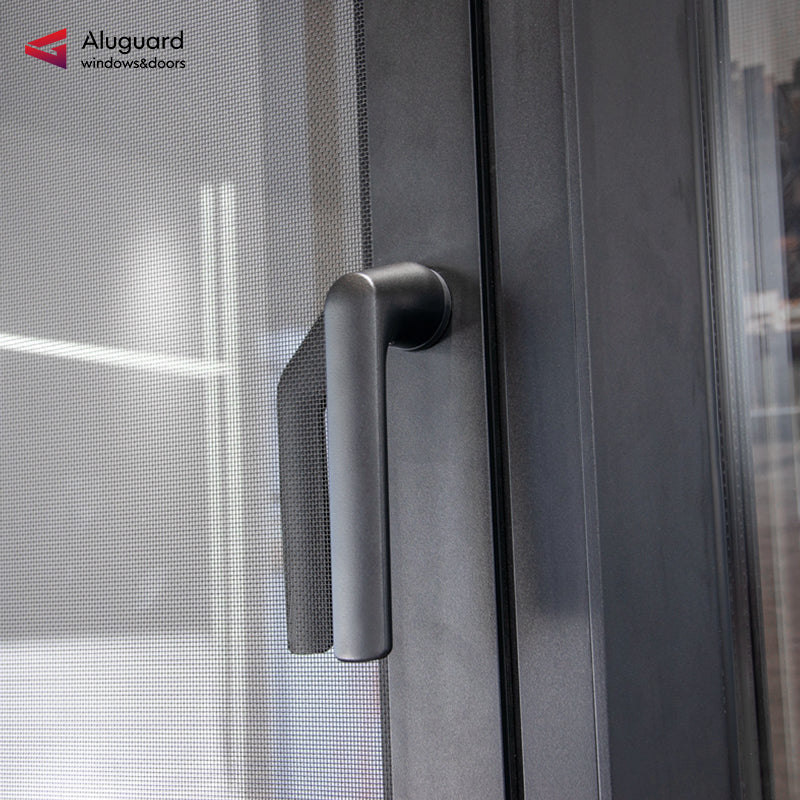 115 Customized Minimalist Aluminum Casement Window With Screen