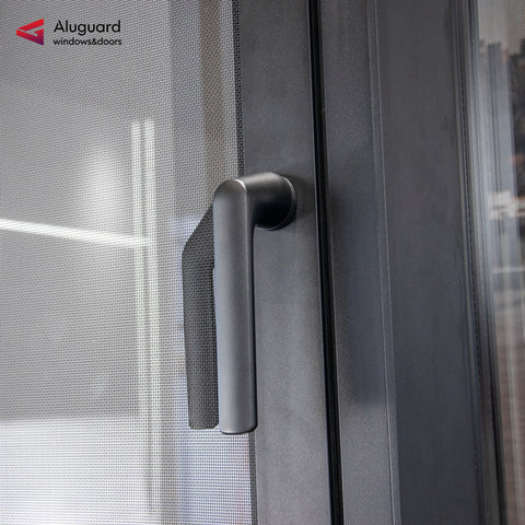 115 Customized Minimalist Aluminum Casement Window With Screen