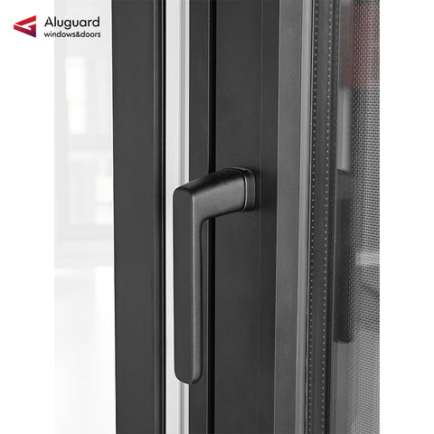 90 High-Performance Modern Dual Action Aluminum Window with Tilt & Turn Opening System