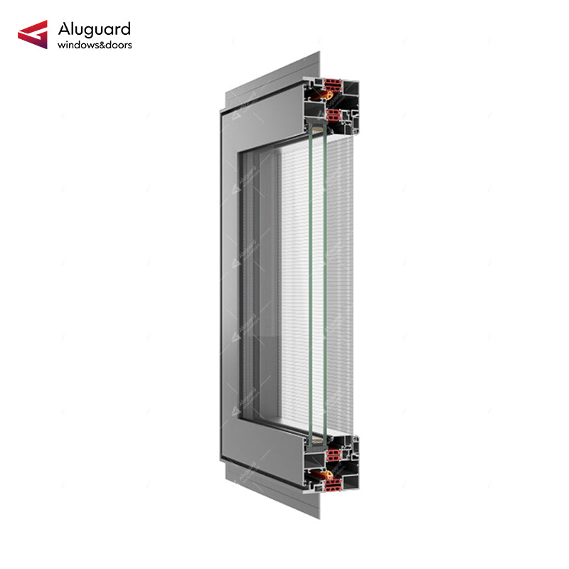 93 Modern Slim Frame Aluminum Crank Window System