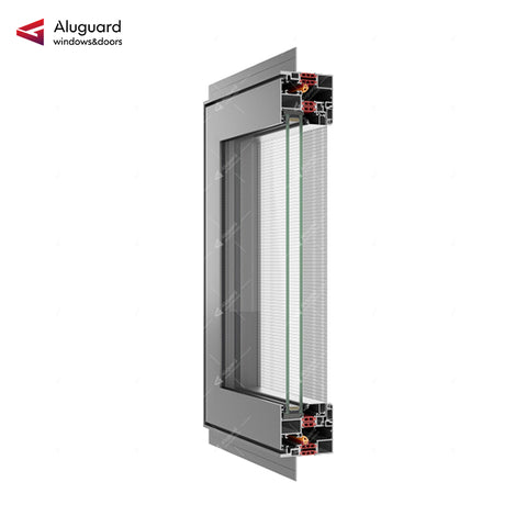93 Modern Slim Frame Aluminum Crank Window System