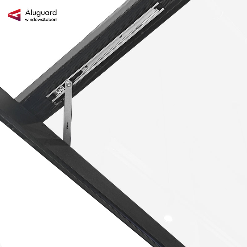 95 Customized Minimalist Aluminum Glass Patio Pivot Doors