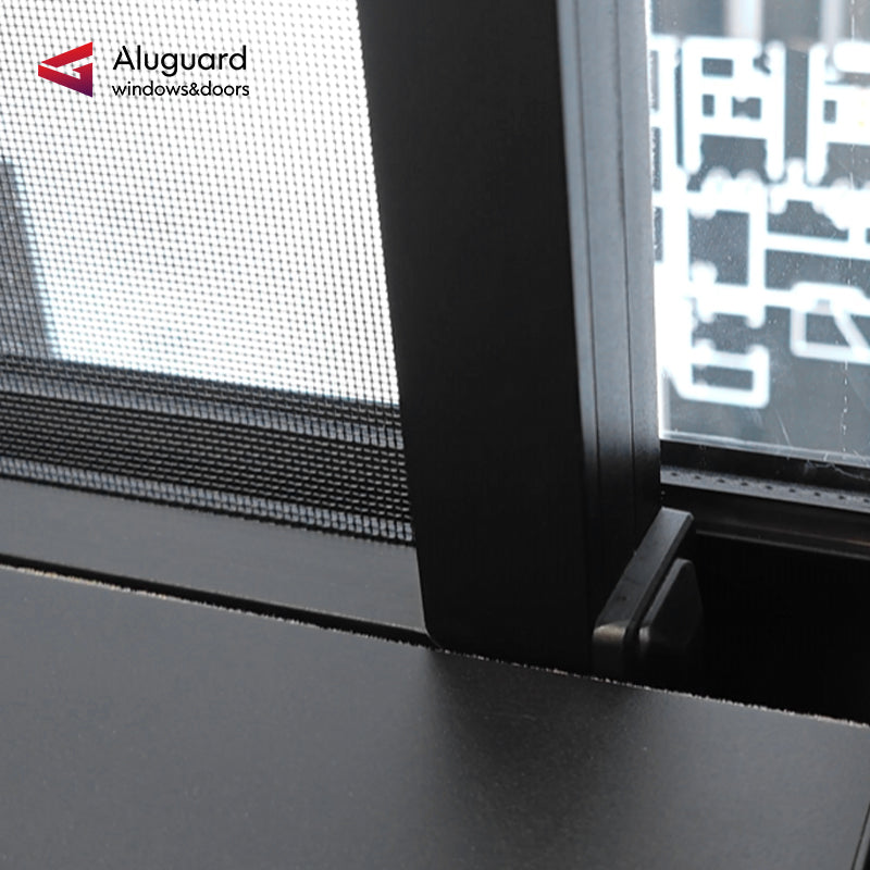 128 Luxury Minimalist Aluminum Sliding Window Design with Narrow Frame & Wide Viewing Area