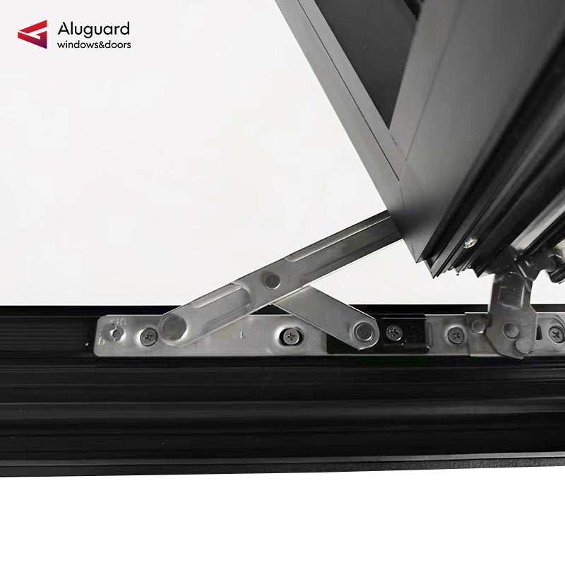 90 High-Performance Modern Dual Action Aluminum Window with Tilt & Turn Opening System