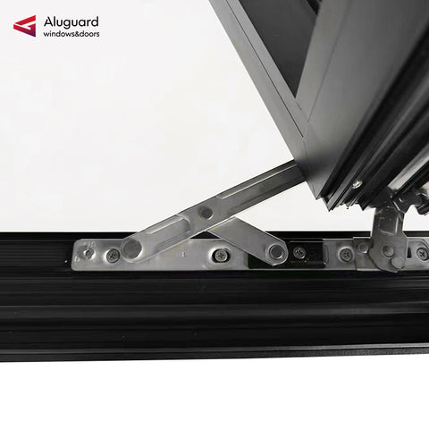 90 High-Performance Modern Dual Action Aluminum Window with Tilt & Turn Opening System