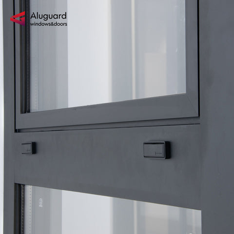 High-Performance Modern Dual Action Aluminum Window with Tilt & Turn Opening System