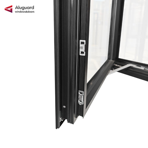 93 Modern Slim Frame Aluminum Crank Window System