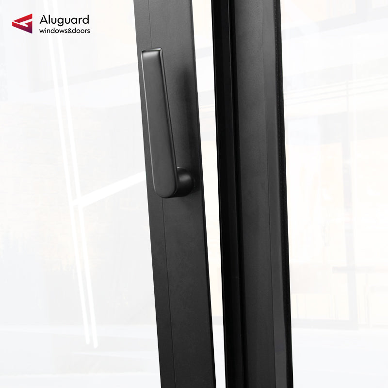 90 High-Performance Modern Dual Action Aluminum Window with Tilt & Turn Opening System