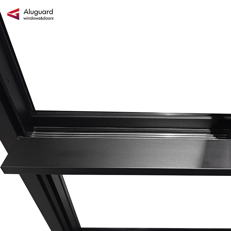 128 Luxury Minimalist Aluminum Sliding Window Design with Narrow Frame & Wide Viewing Area