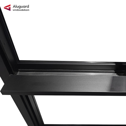 128 Luxury Minimalist Aluminum Sliding Window Design with Narrow Frame & Wide Viewing Area