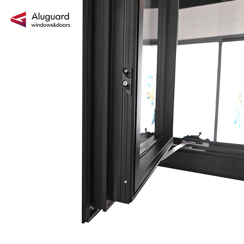 93 Modern Slim Frame Aluminum Crank Window System