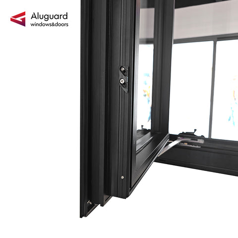 93 Modern Slim Frame Aluminum Crank Window System