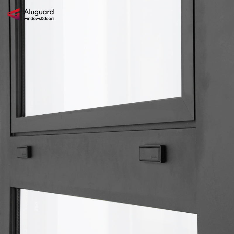 90 High-Performance Modern Dual Action Aluminum Window with Tilt & Turn Opening System