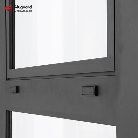 90 High-Performance Modern Dual Action Aluminum Window with Tilt & Turn Opening System