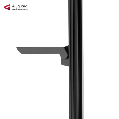 120 Customized Modern Aluminum Casement Window with Slim Frame & Large Glass Design