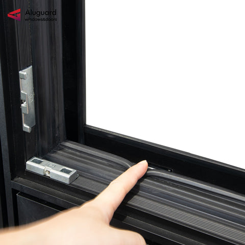 90 High-Performance Modern Dual Action Aluminum Window with Tilt & Turn Opening System