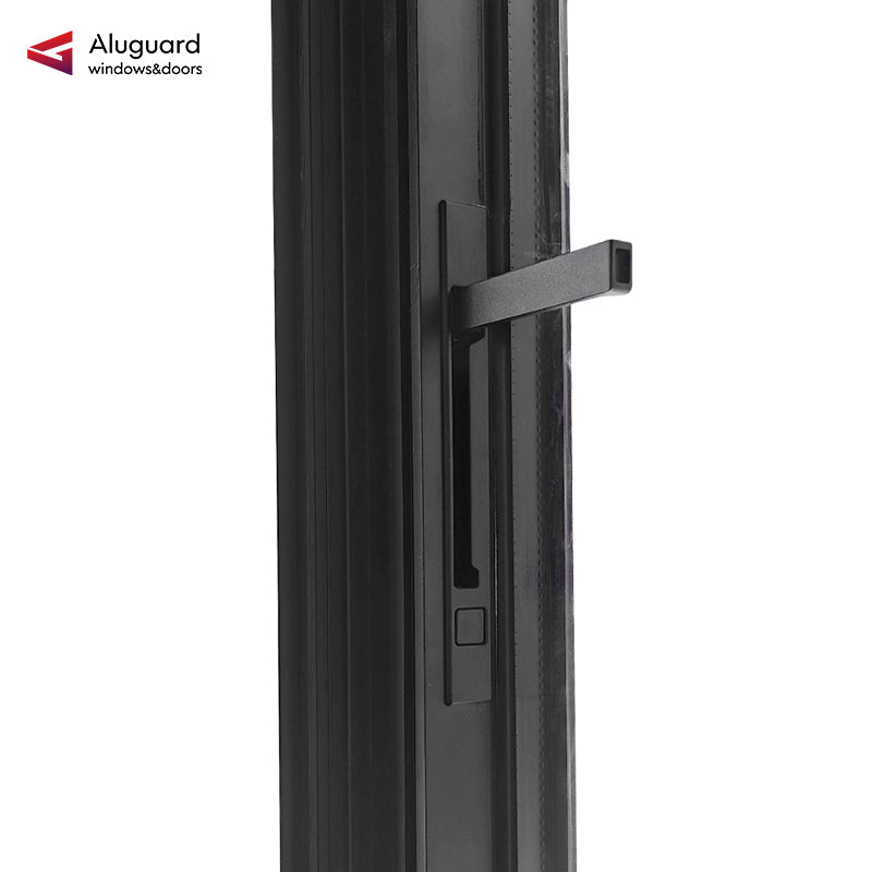 120 Customized Modern Aluminum Casement Window with Slim Frame & Large Glass Design