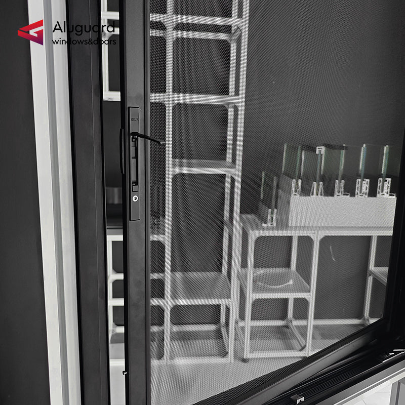 High-Performance Modern Dual Action Aluminum Window with Tilt & Turn Opening System