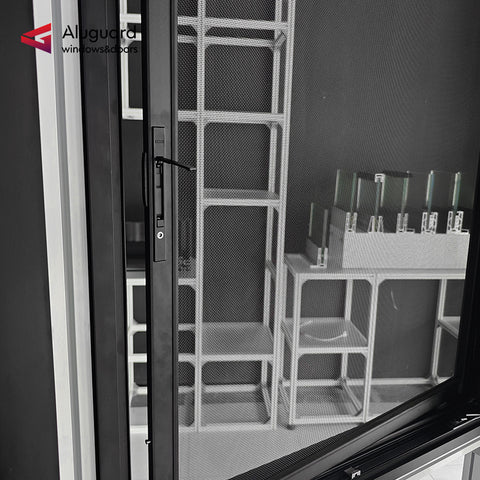 High-Performance Modern Dual Action Aluminum Window with Tilt & Turn Opening System