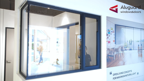 Modern Slim Frame Aluminum Crank Window System