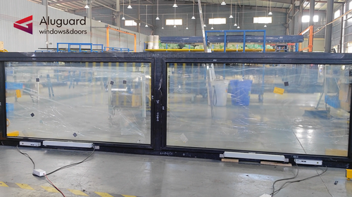 Smart Electric Aluminum Fold-Up Window for Commercial & Residential Use