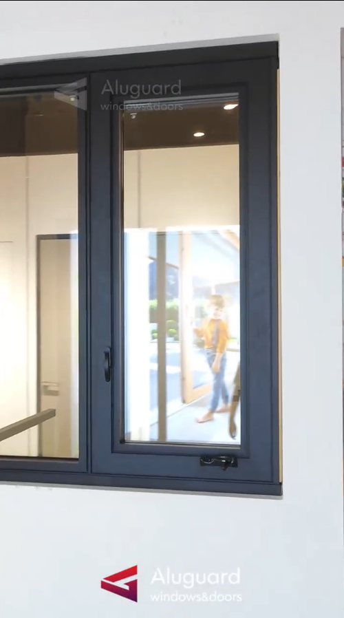 93 Modern Slim Frame Aluminum Crank Window System