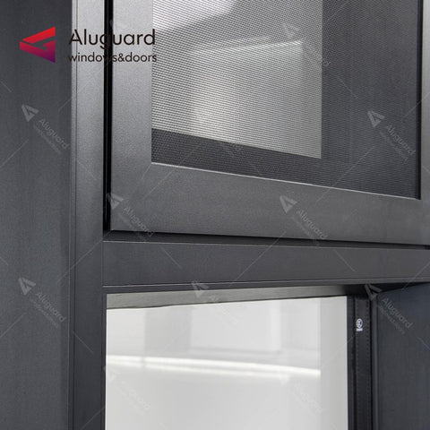 115 Customized Minimalist Aluminum Casement Window With Screen