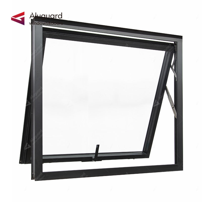 Customized Minimalist Design Outward Opening Aluminum Casement & Awnin ...