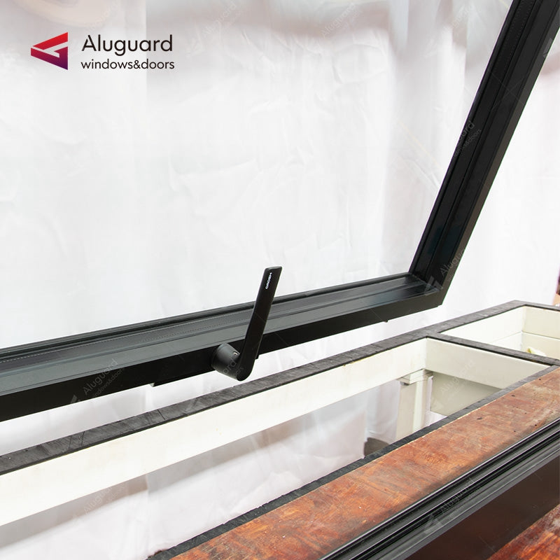 Customized Minimalist Design Outward Opening Aluminum Casement & Awnin ...