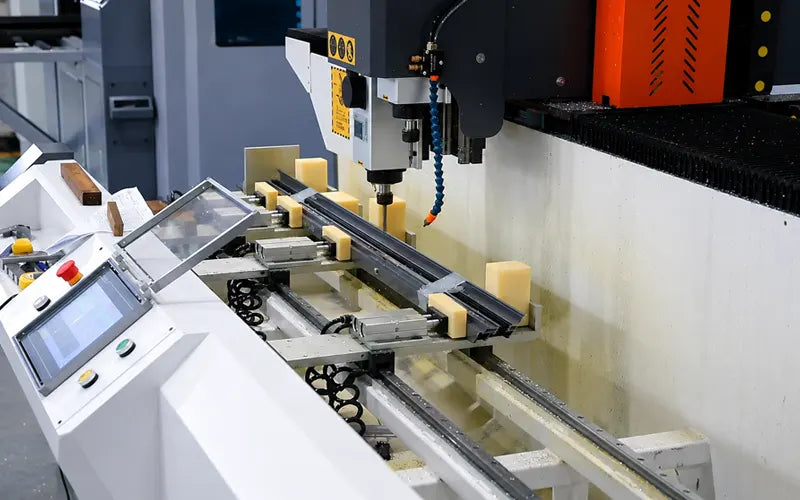 CNC drilling and milling