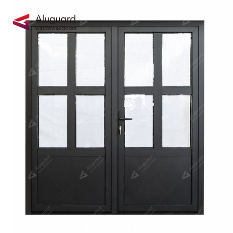 75 Customized Minimalist Aluminum Glass Patio Casement Hinged Doors