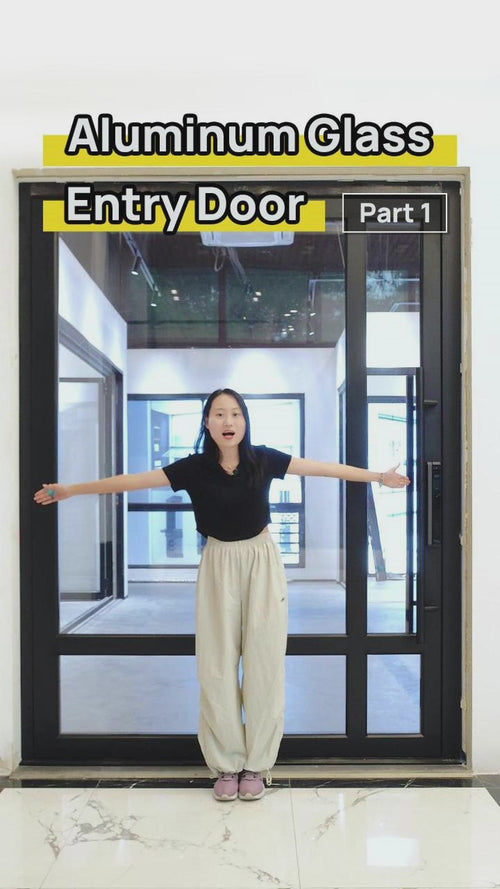 Glss Pivot Door